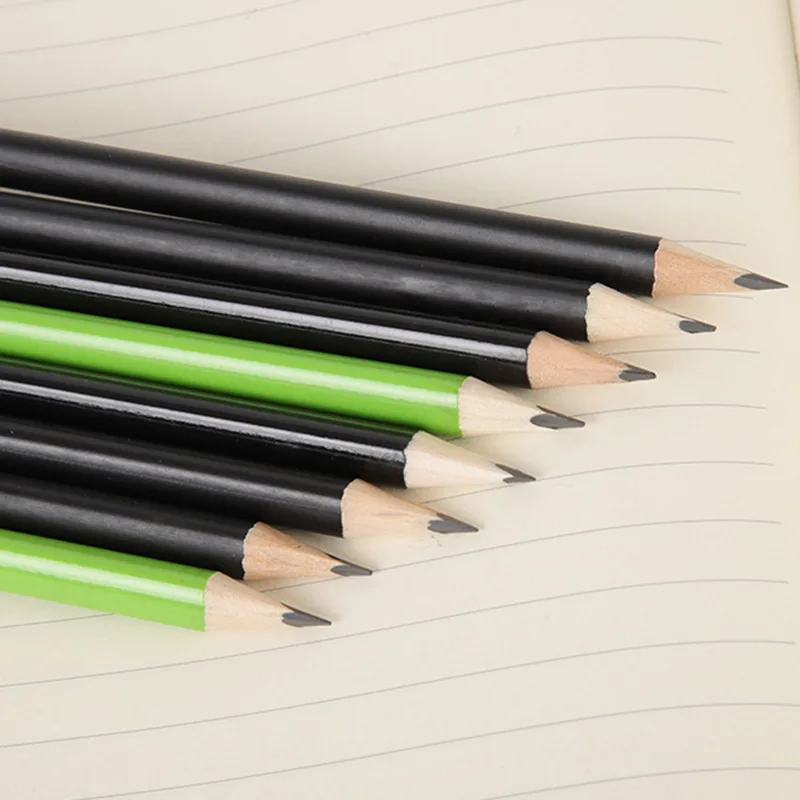 Factory customized pencils Dip-top wooden pencils for Hotel meeting advertisement pencils stationery can be printed logo