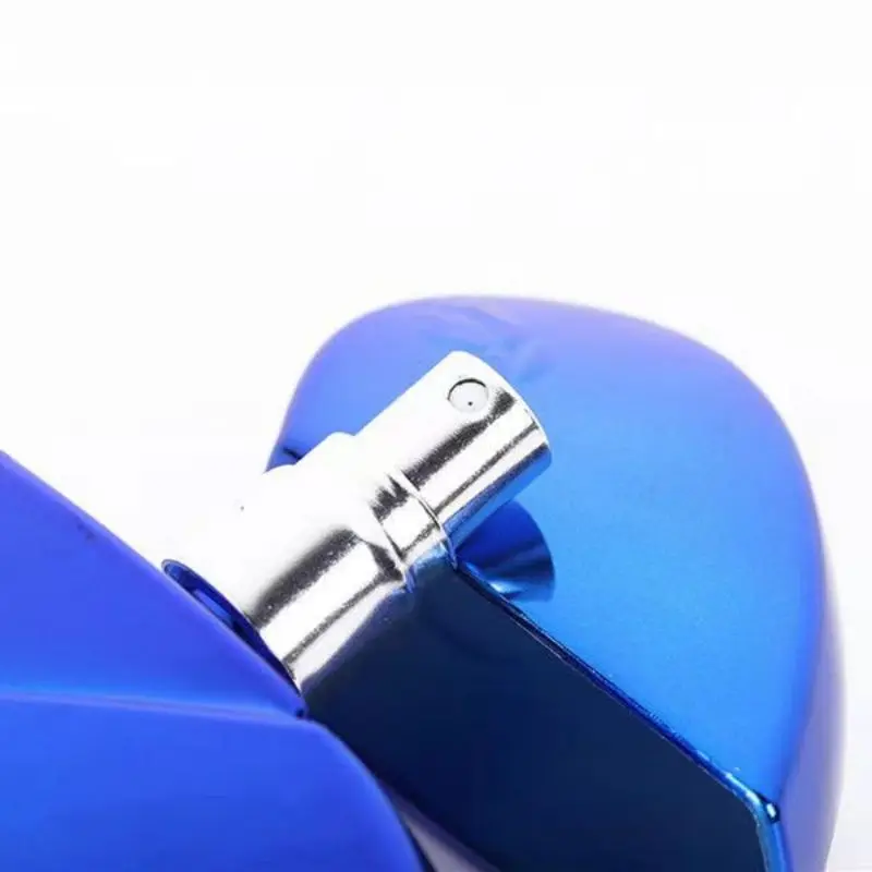 Heart Shaped Glass Perfume Spray Bottle 25ml 50ml Luxury Empty Perfume Bottles