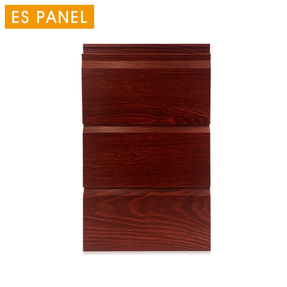 ES PANEL 16mm insulation decoration board wood grain home exterior wall siding panel