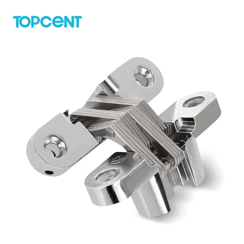 TOPCENT folding Invisible Door Hinge concealed Door adjustable concealed hinge SOSS HINGE for door