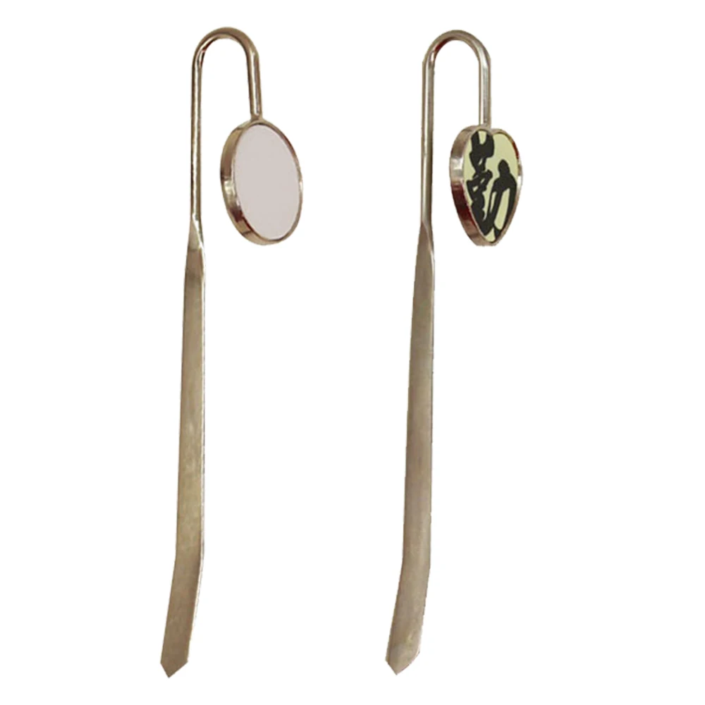 
Prosub sublimations bookmarks Direct Sale Promotion Custom Sublimation Heat Transfer Characters Heart Shape Bookmarks 