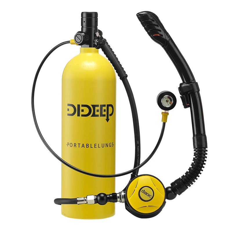 High pressure 2L air breath  oxygen tank cylinder for  diving