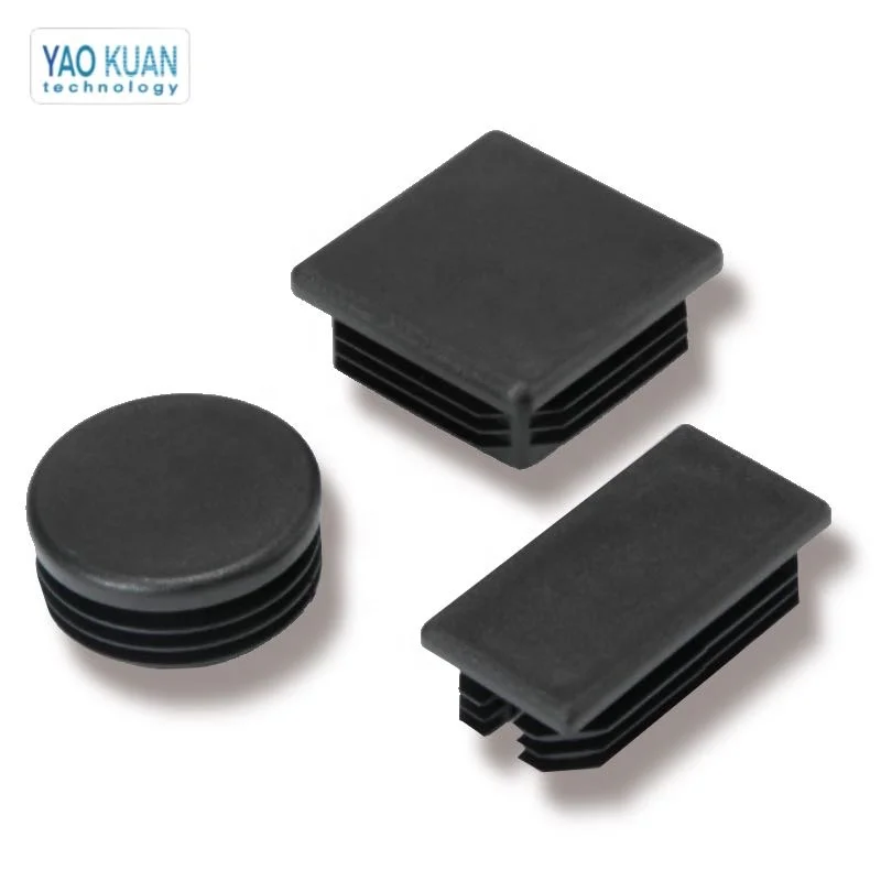 Quality assurance stainless steel pipe / table and chair leg plastic pipe plug can be customized in any size