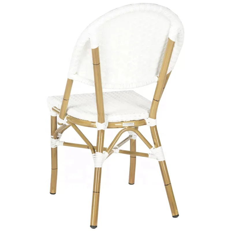 Rattan outdoor French Style Bistro Chair  used for restaurant