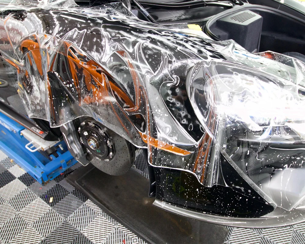 Car Paint Protection Film Clear Bra TPU 8 mil Thickness Wrapping for Hood Light Fender Invisible Film 1.52m*15m