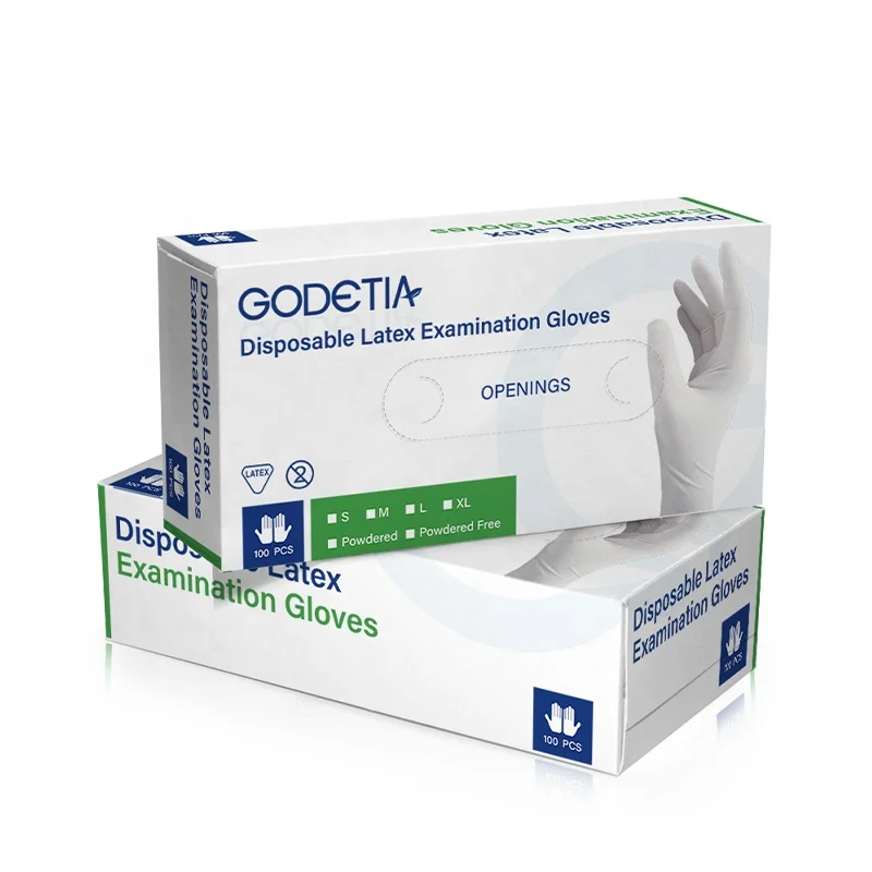 Cheap Exam guantes de nitrilo Box 4mil 6mil White Nitrile Gloves Pure Examination food disposal powder free nitrile gloves