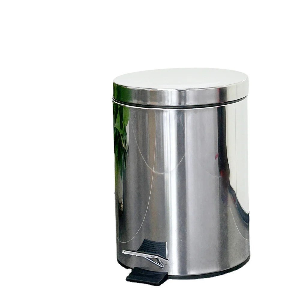 Hot Style High-Quality Modern Garbage Can With Stainless Steel Treatment Large Capacity Ideal For Kitchen And Office Use