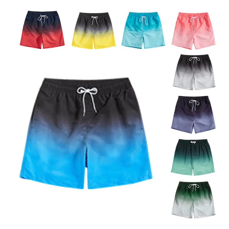 
Custom LOGO quick dry swimming boys swimwear men swim trunks 2021 Mens Running breathable beach Shorts 