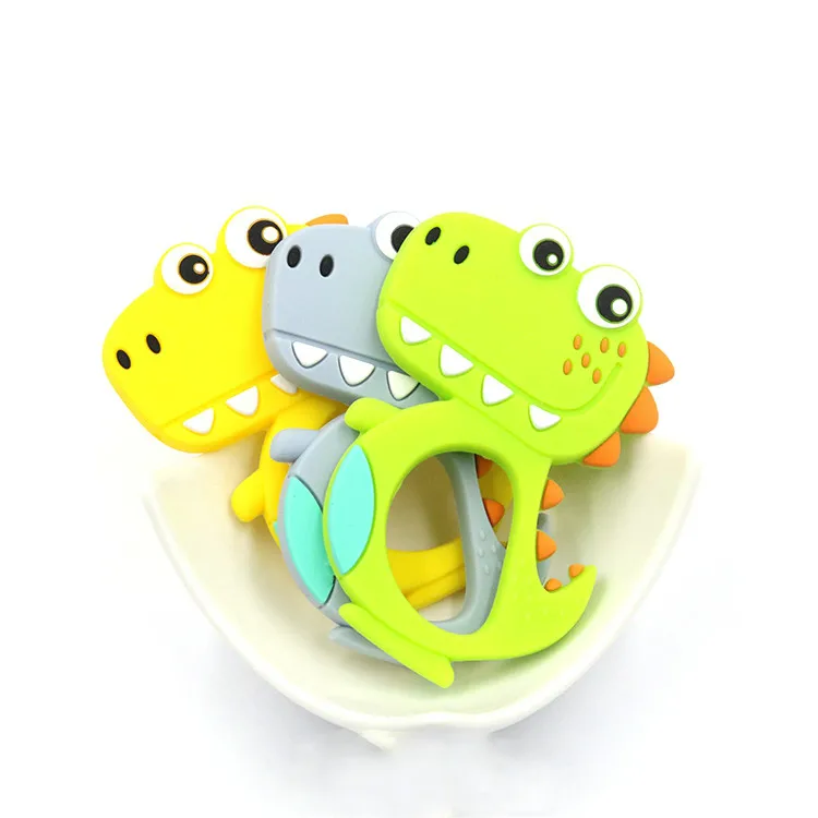 
 Оптовая продажа, детский силиконовый Прорезыватель для зубов без бисфенола А, пищевой класс, Лидер продаж на amazon  