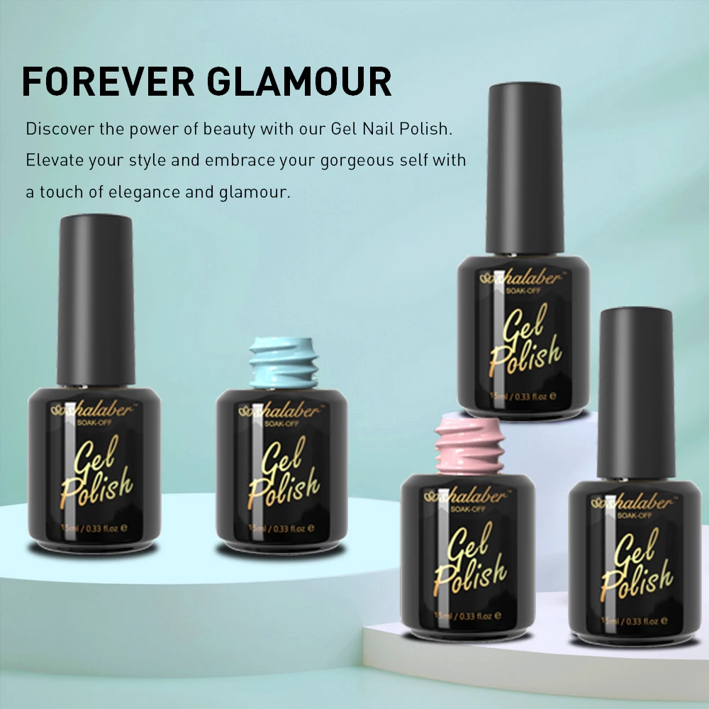Hot Popular 30 colors Summer Collection Gel Nail Polish Set Box 15ml Bottle Uv Led Nail Gel Polish Kit