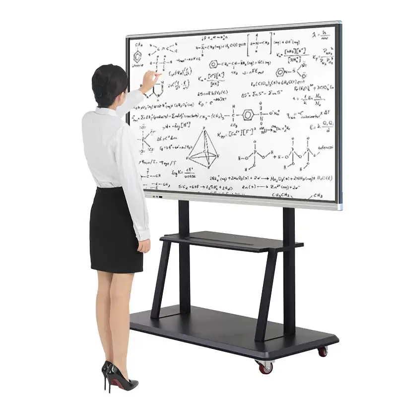 55 Inches Schools supply all in one pc touch screen interactive smart white board