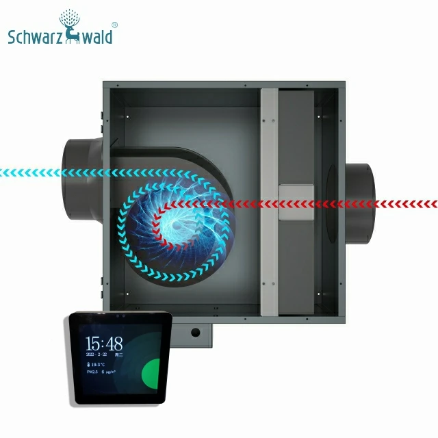 smoke ventilation grilles fanshun hvac system air recuperator