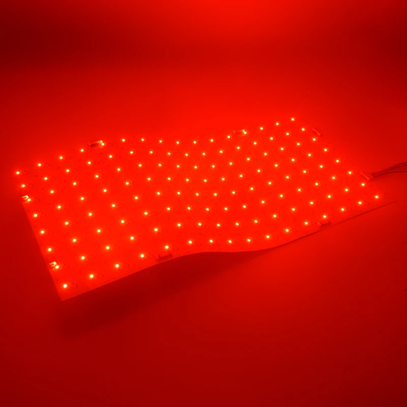 Multicolor Flexible LED Sheet DC24V 50W 640leds LED Backlighting for Translucent Countertop Stair Wall