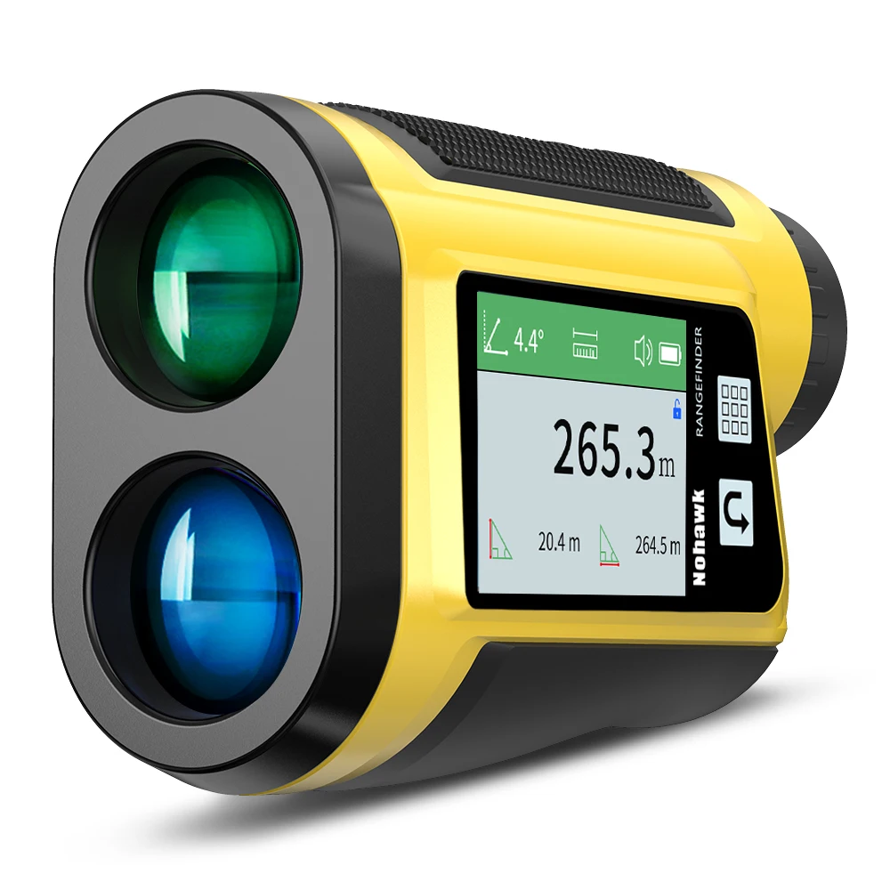 high lcd 6x  laser rangefinder Large side screen range finder sensor golf distance finder OLED