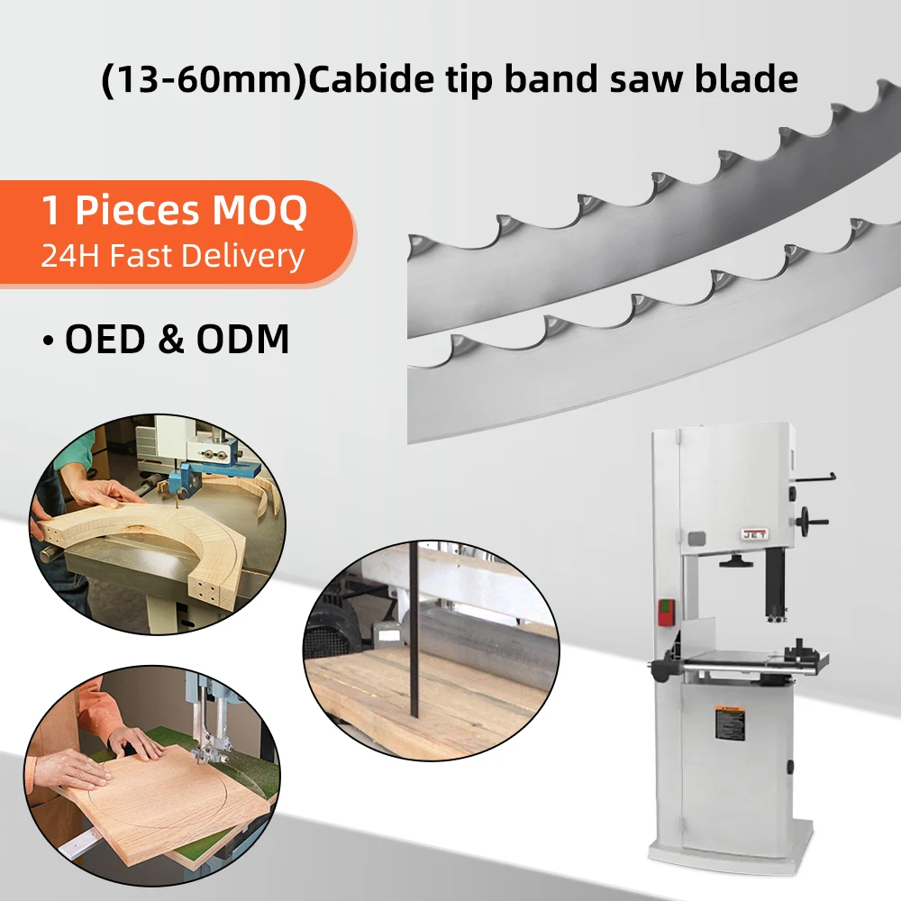 High quality TCT band saw blade in 25mm width for portable saw machines