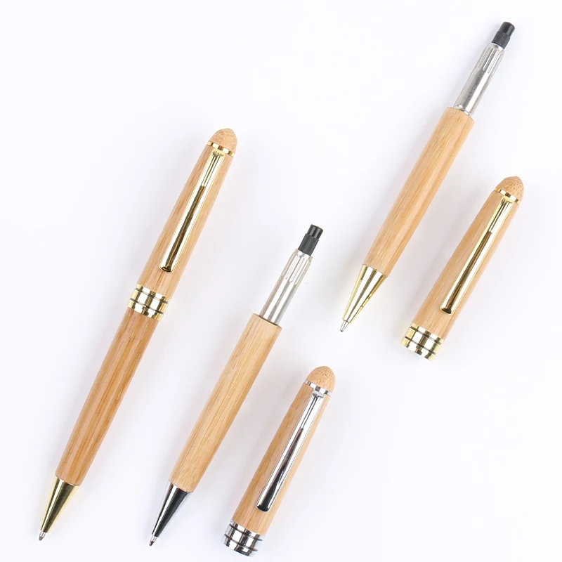 Bamboo pen set Bamboo ballpen Stylus pen mechanical pencil ECO promotion gift pens