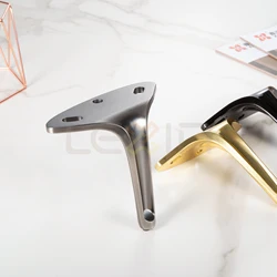 ODM&OEM Manufacturer in China with Electro plating Aluminum H180mm designed metal sofa leg furniture leg