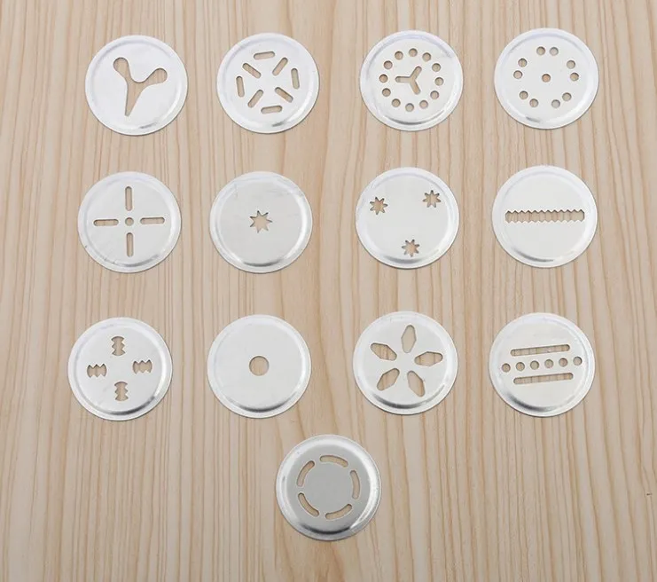 Aluminium Alloy Multi Cake Decorating Tools 8 Pcs Icing Nozzle 13 Pcs Cookie Press Gun Set