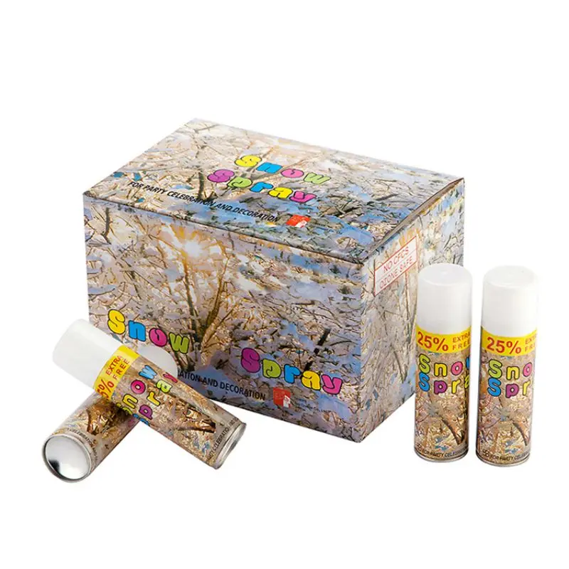 Hot Sell 25% Extra Free Party Celebration And Decoration Taiwan Snow Spray