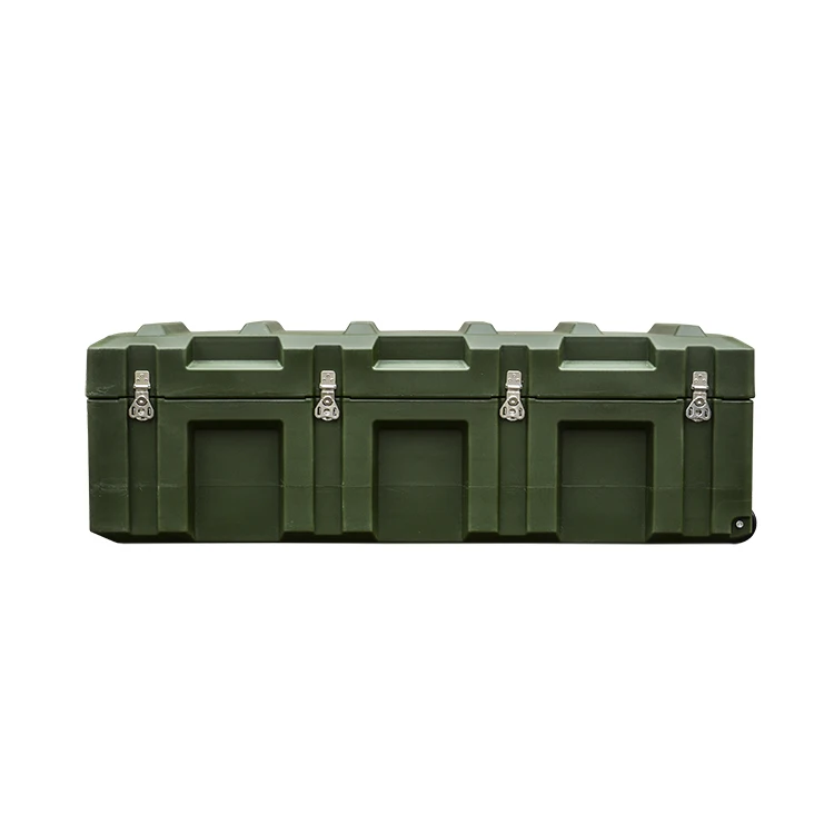 GLARY lockable storage instrument hard case with durable wheels large space practical tool case box crashproof truck case box