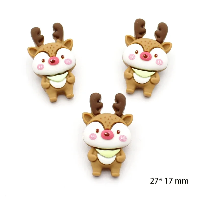 DIY Resin Buttons For Baby Kids Clothes Christmas Tree Bear Santa Sock Decorative Cartoon DIY Sewing Accessories