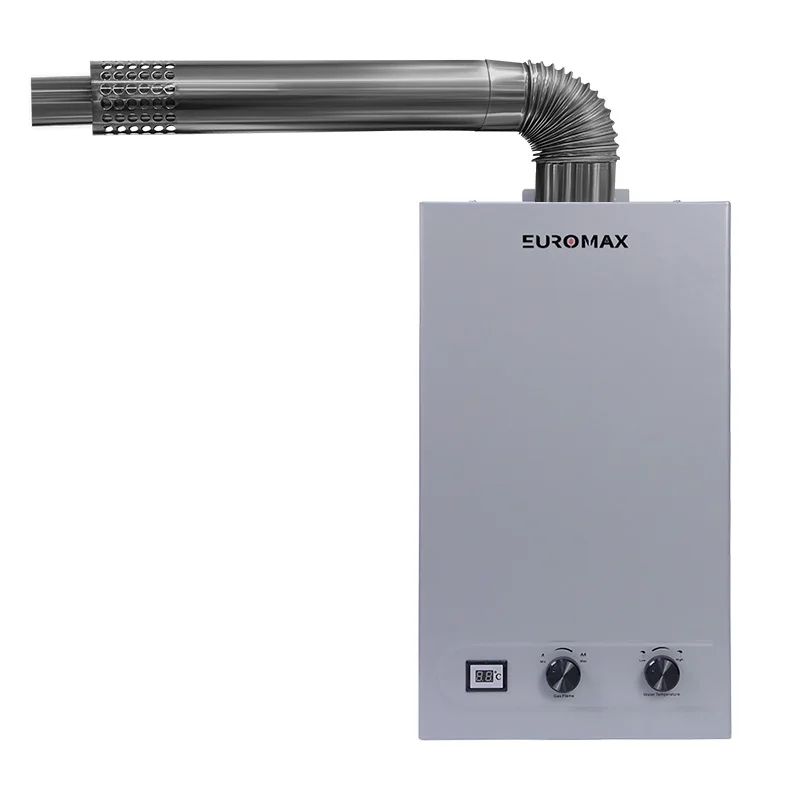 High Quality Junkers LPG NG Propane Instant Gaz Geyser Boiler  10L 12L 16L 18L Tankless Balanced Type Gas Hot Water Heaters