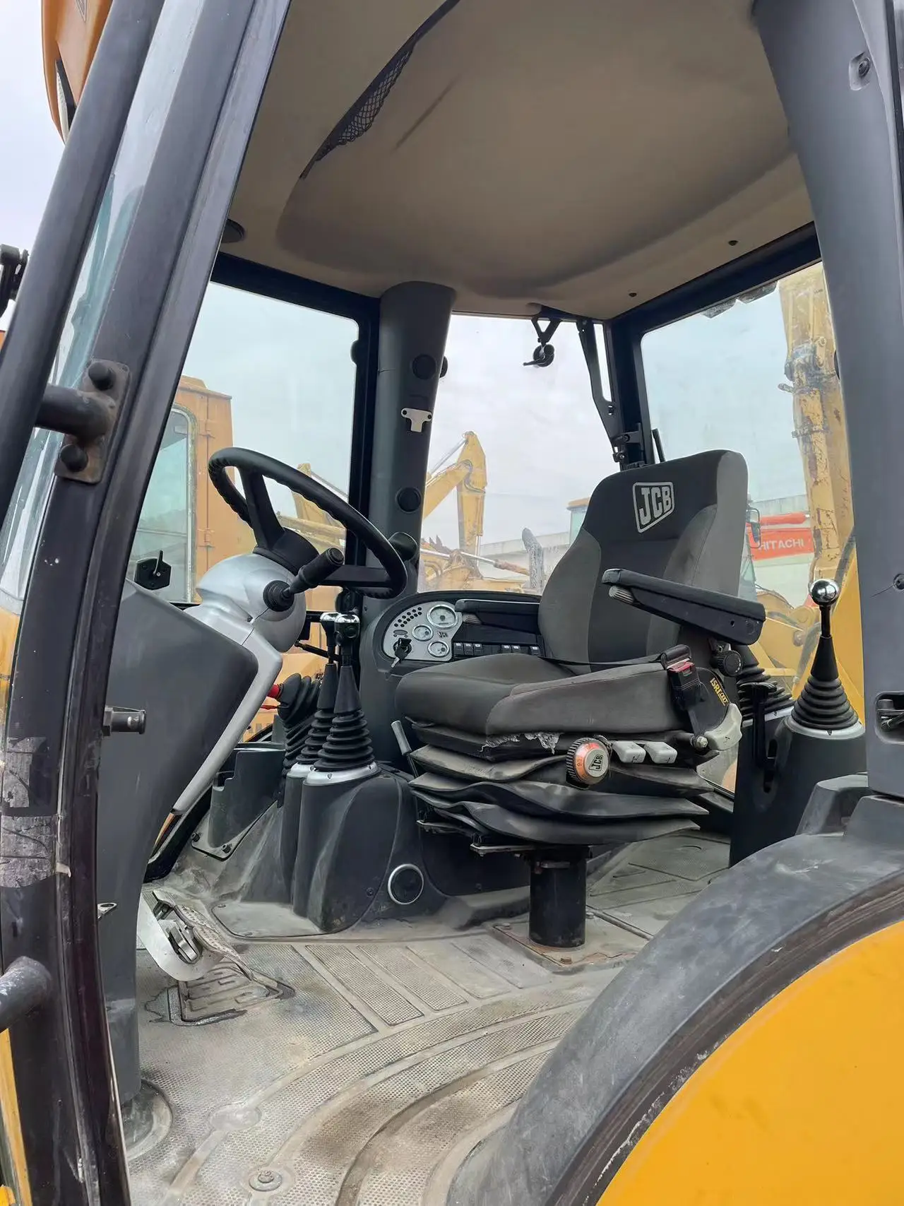 Used JCB Backhoe loader wheel excavator JCB3CX JCB4CX Original factory production in good price and nice condition for sale