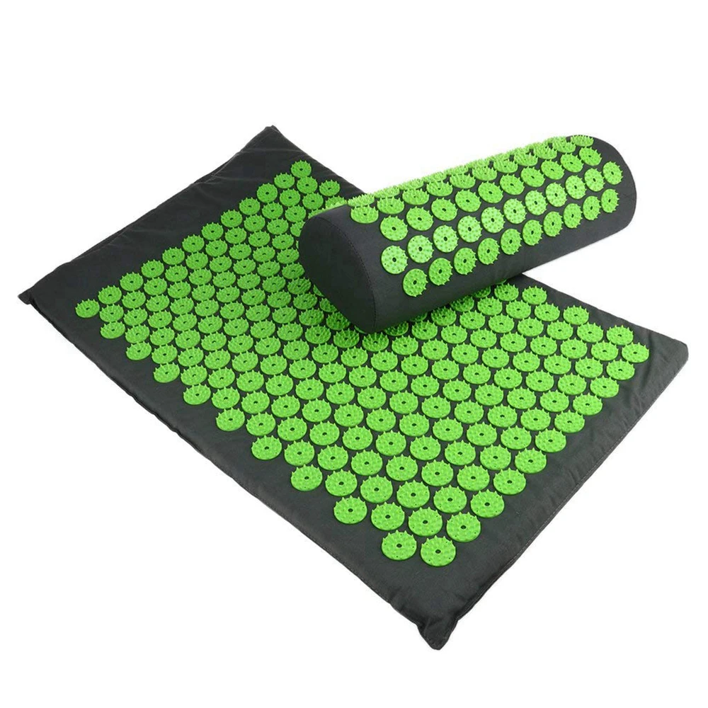 Popular Acupressure Acupuncture Yoga Nail Mat Massage Custom Logo Cotton Sponge OEM Bag