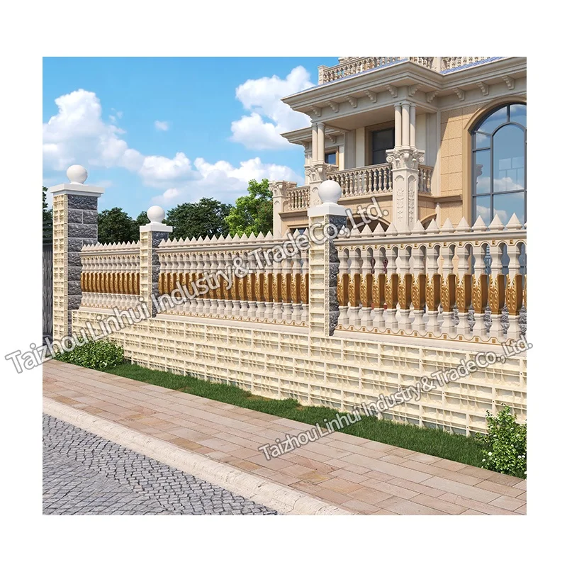 molds for concrete wall tiles rock retain stone face panel decorative column casting construction plastic abs cement house forms