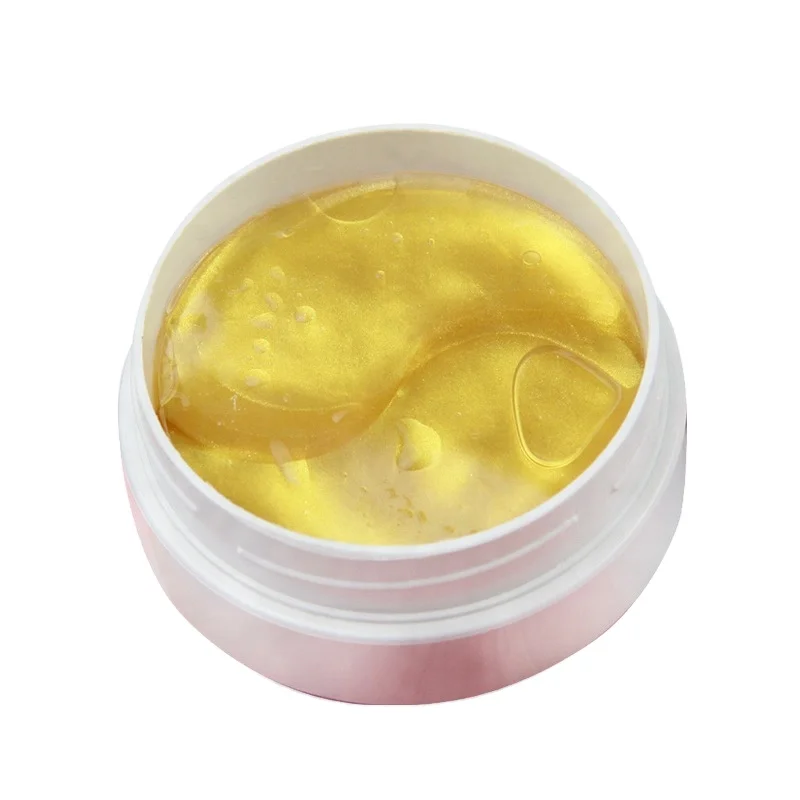Custom Hyaluronic Cool Gel Eye Mask Eye Gel Pads Patches 24k Gold Anti-wrinkle-moisture Crystal Collagen Eye Mask