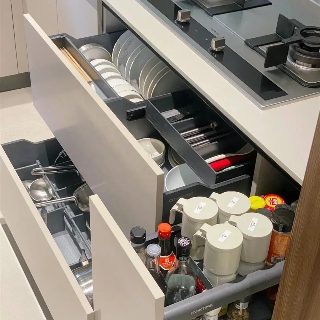 Modern Wooden Full Mini Set Standard Kitchen Cabinet With Factory Direct Sale Price cheaper kitchen furniture