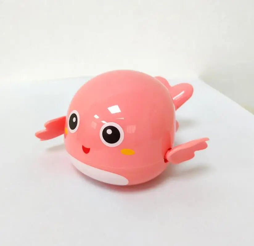 XUX Cute WindUp Swimming Yellow Duck Baby Bath Toy Kids Water Playing Duck Toy