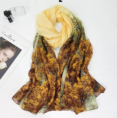 110*180cm Plain Silky Soft Polyester Women Scarves Satin Floral Flowers Print Pattern Spring Summer Roll Edge Large Long Shawls