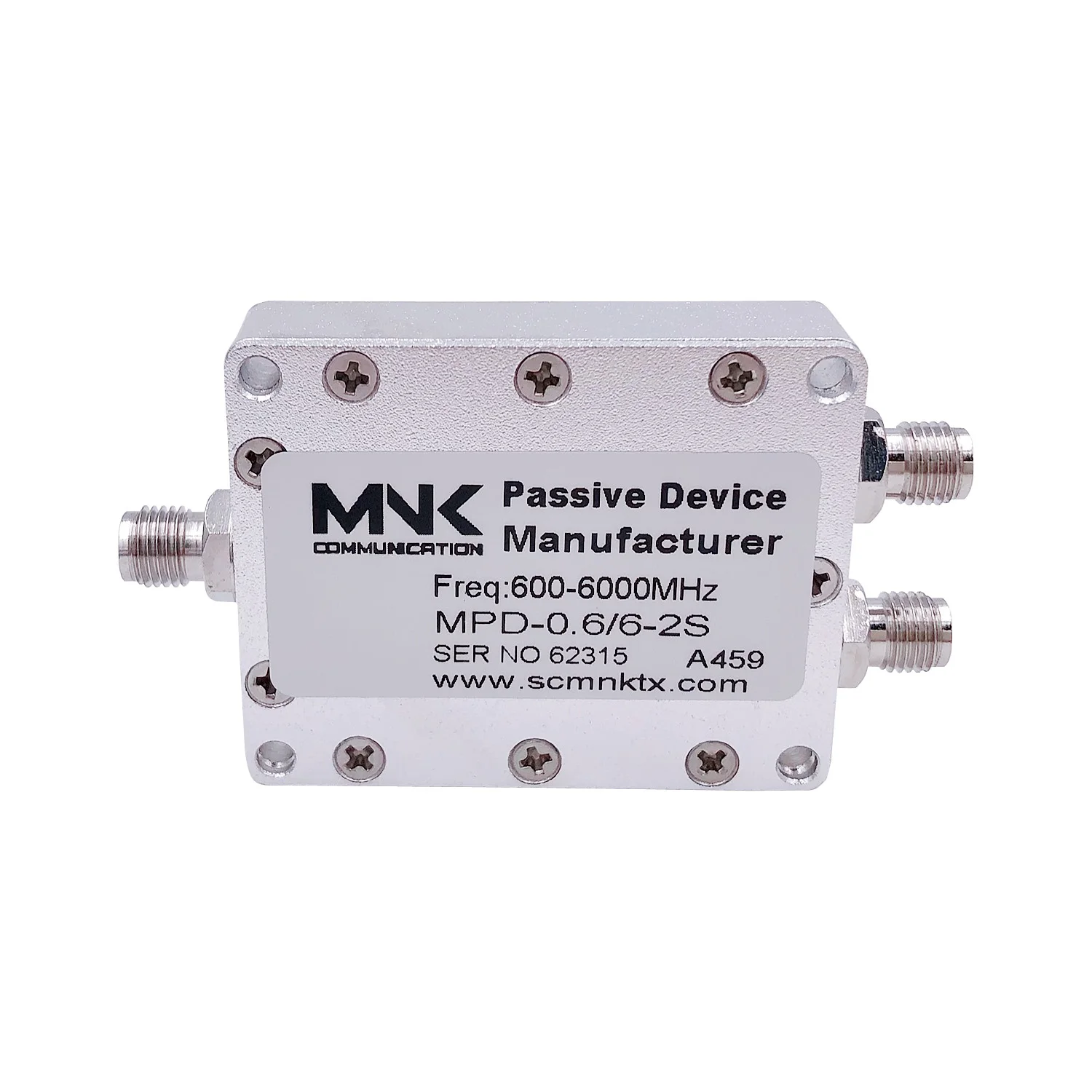 SMA-Female 600-6000 MHz 2 Way rf power divider 0.6-6GHz 2-Ways  Wilkinson Power Spliter combiner  suppliers