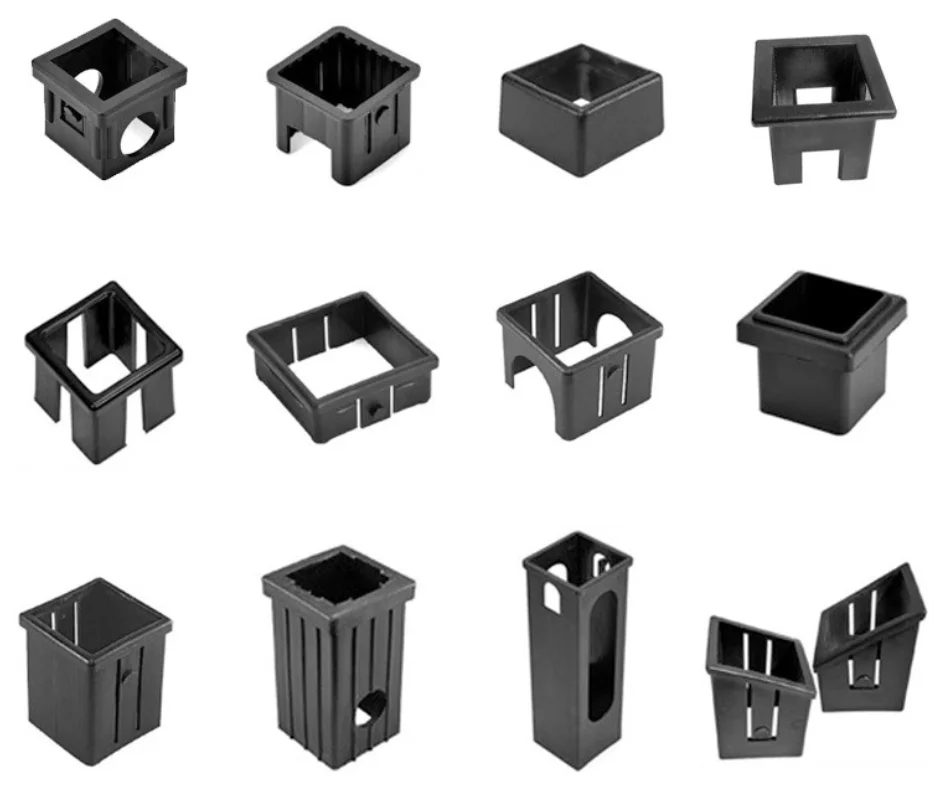 Plastic rubber Plastic Sleeve Insert/Round Hollow Tube Plug Sliding Sleeve Cap/60 to 50 Fitness Pipe Plug