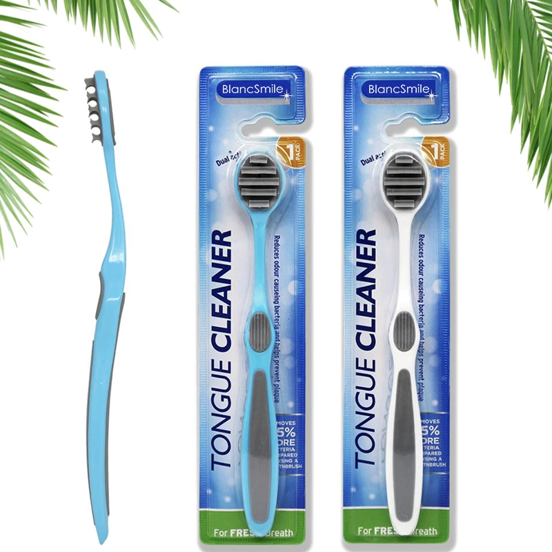 Hot Sale Tongue Scraper Oral Care Plastic Dental Tongue Cleaner / Disposable Tongue Cleaner