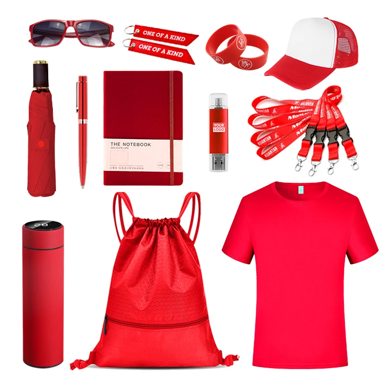 Custom Marketing Corporate Shop Merchandise  Vip Set Luxury Logo Promotional Office Products Gifts Items With Logo