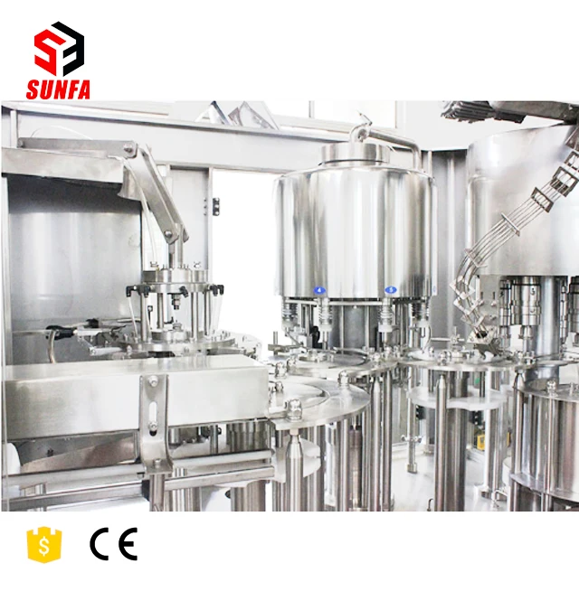 Automatic Rotary 5000BPH Water Filling Machine For 200 - 2000 ML Bottles From Chinese Factory