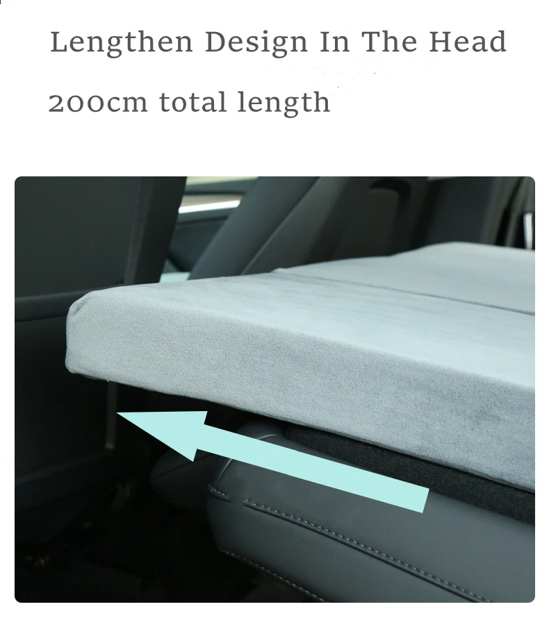 Memory Foam Camping Mattress for Tesla Model Y package Fits Subtrunk
