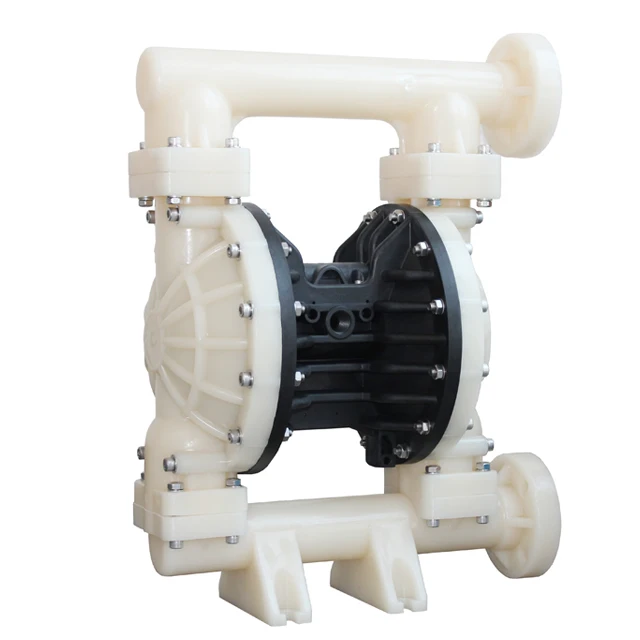 PP Plastic aluminum stainless steel shell Air compressor drive no motor dry run diaphragm pump