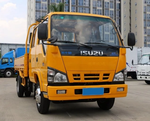 High quality  double cab 5T cargo truck Euro 4 npr ISUZU truck for export