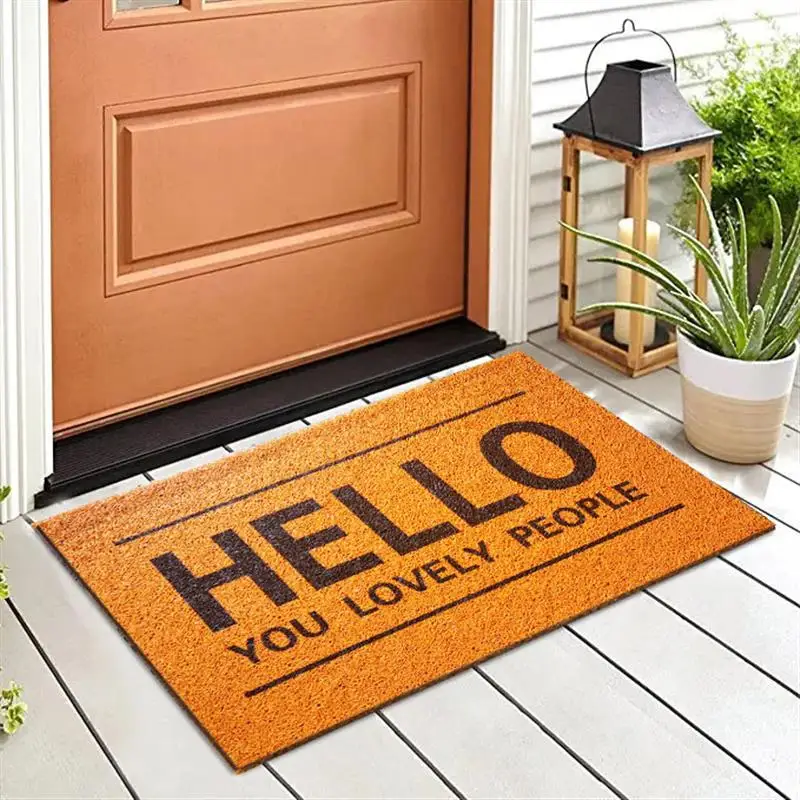 Cartoon silk floor  entry door mat home living room bathroom non-slip porch carpet