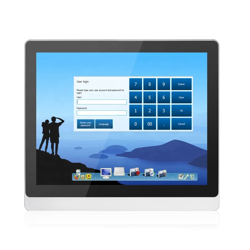 Touchthink 15 Inch 1024*768 Industrial Aluminium Alloy Waterproof Resistive Touchscreen Touch Screen Lcd Computer Monitor