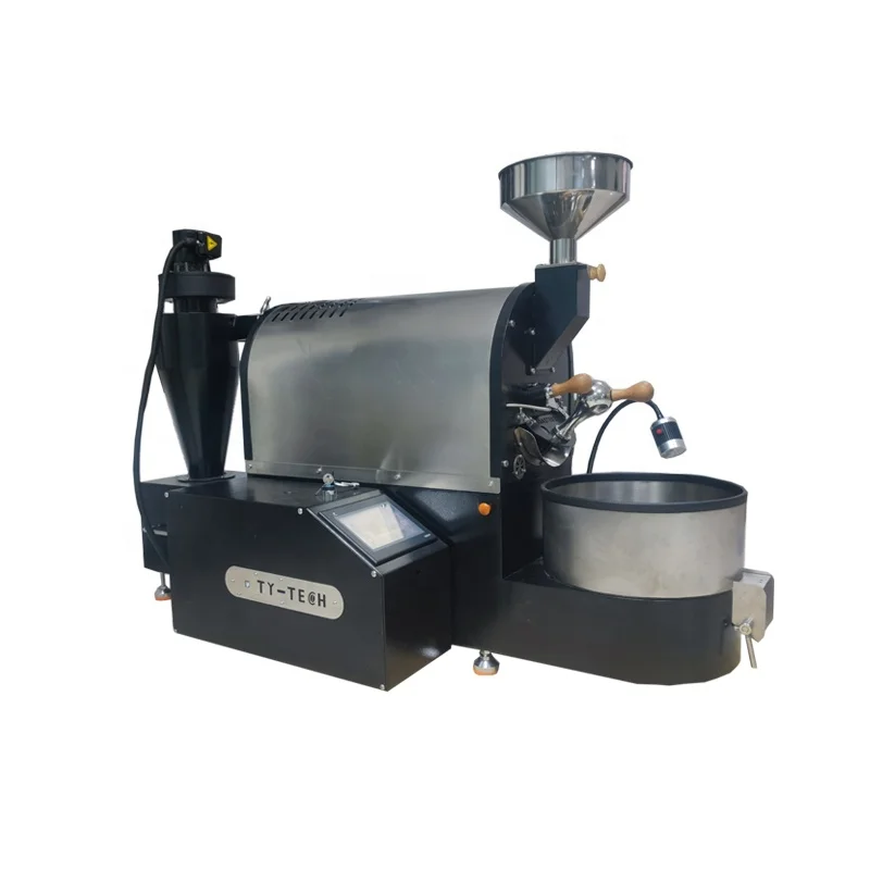 Widely used roaster for roasting coffee 500g 1kg 2kg german specialty rotary drum high capacity coffee roaster for house