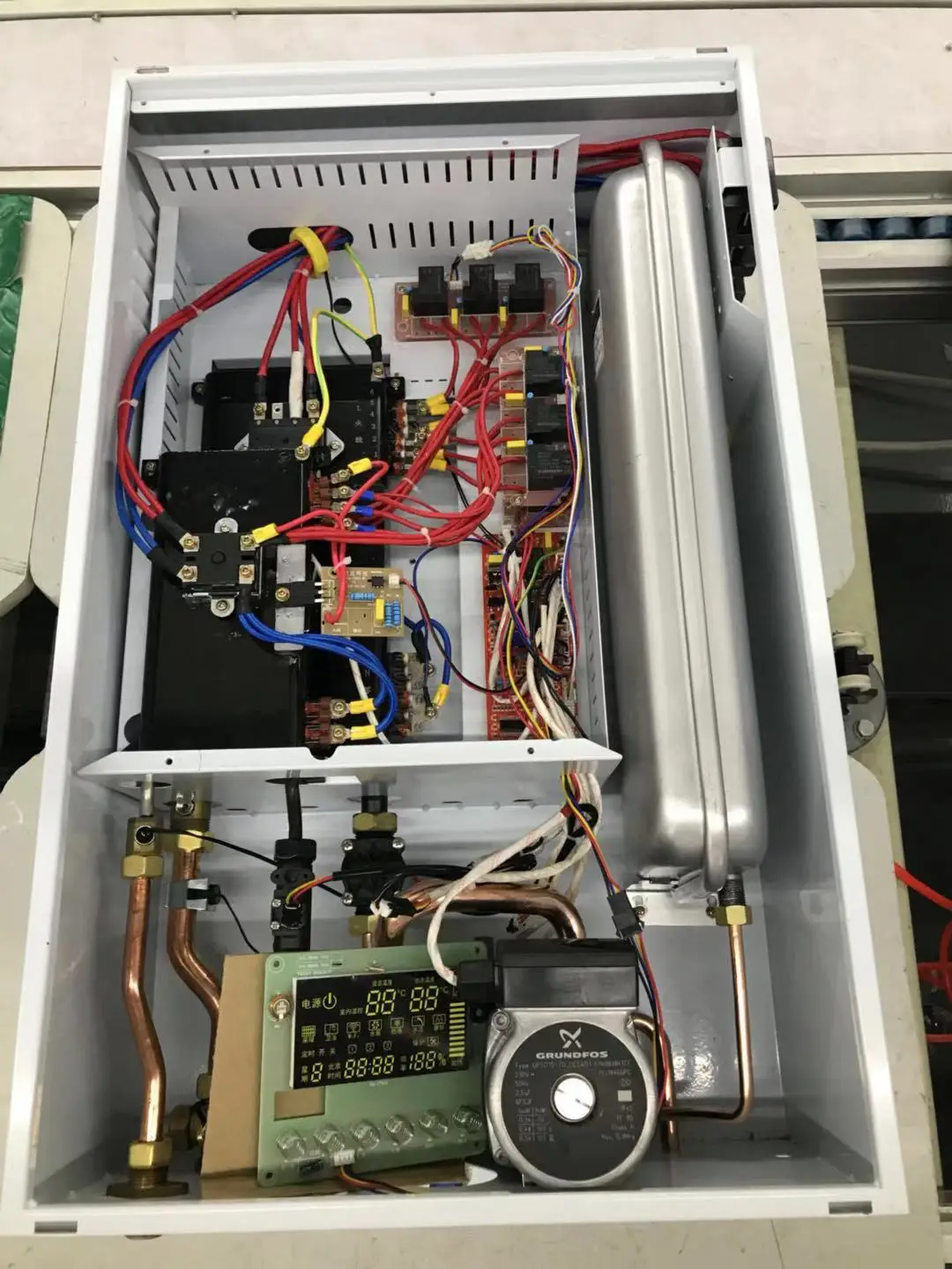 8KW OFS-AQS-S-S-8-2  220v Induction Electric boiler for  Home central Heating Price