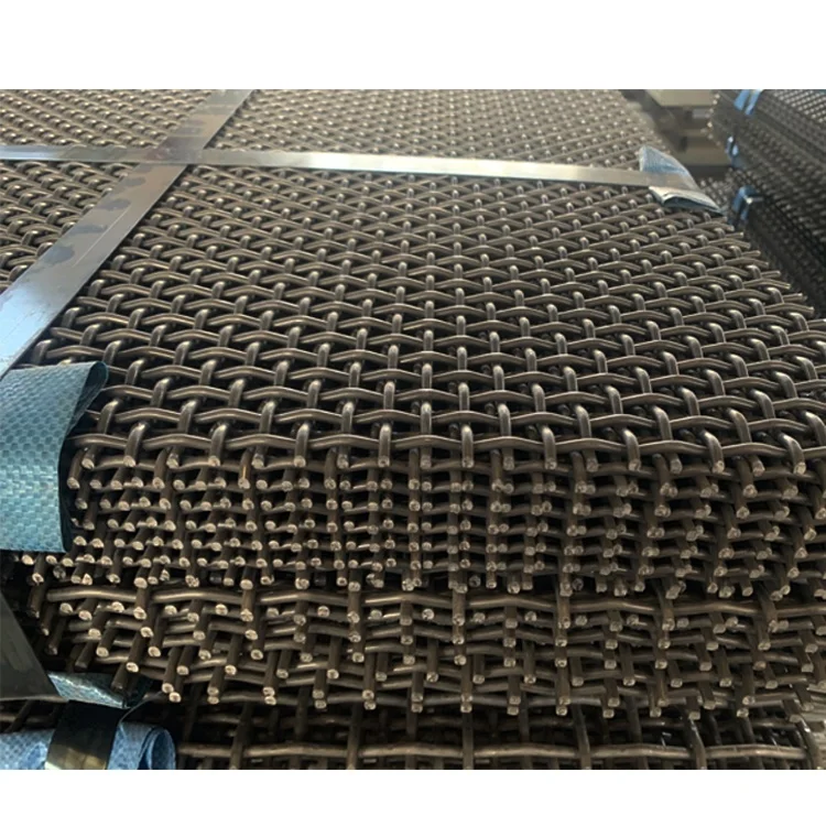 65 Mn, Высококачественная плетеная проволочная сетка из высокоуглеродистой стали, используемая в индустрии quarrying