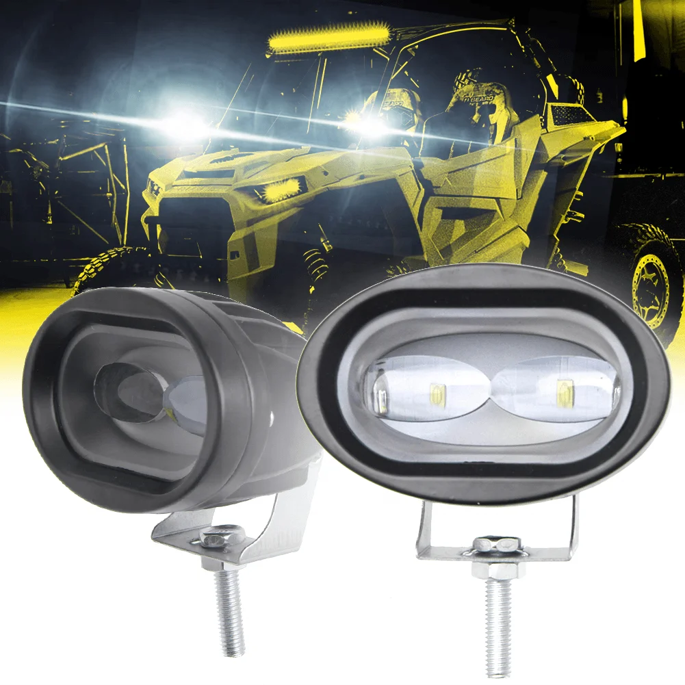4 inch LED Work Light Oval 20W 6d Spot Driving Light for SUV Motorcycle Truck Car ATV