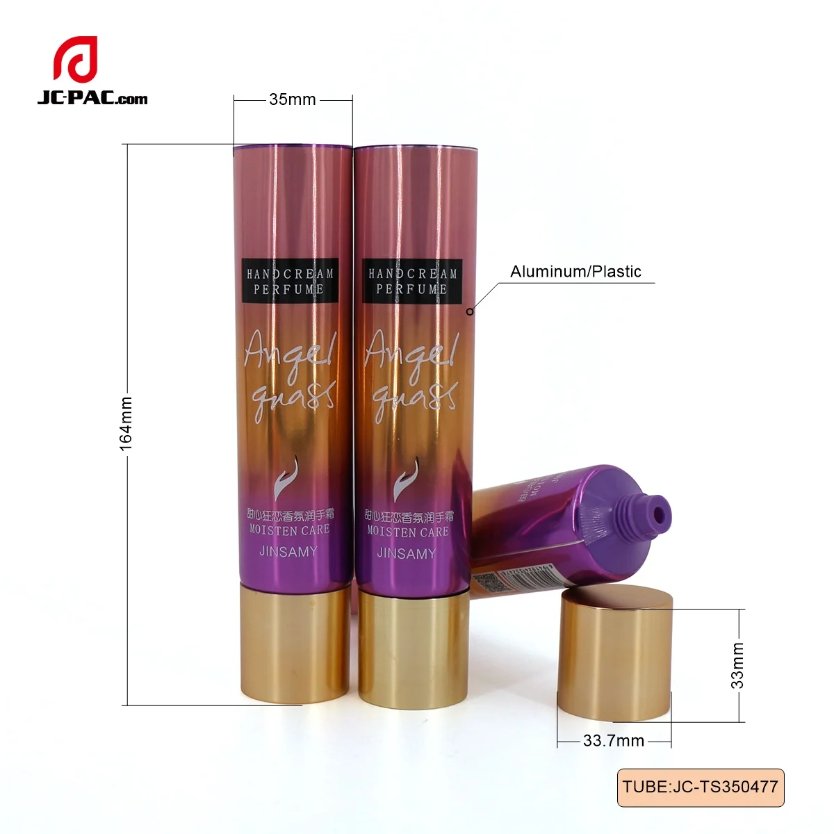 Manufacturer Aluminum Laminate Tube Cosmetic Container For Hand Cream Tube