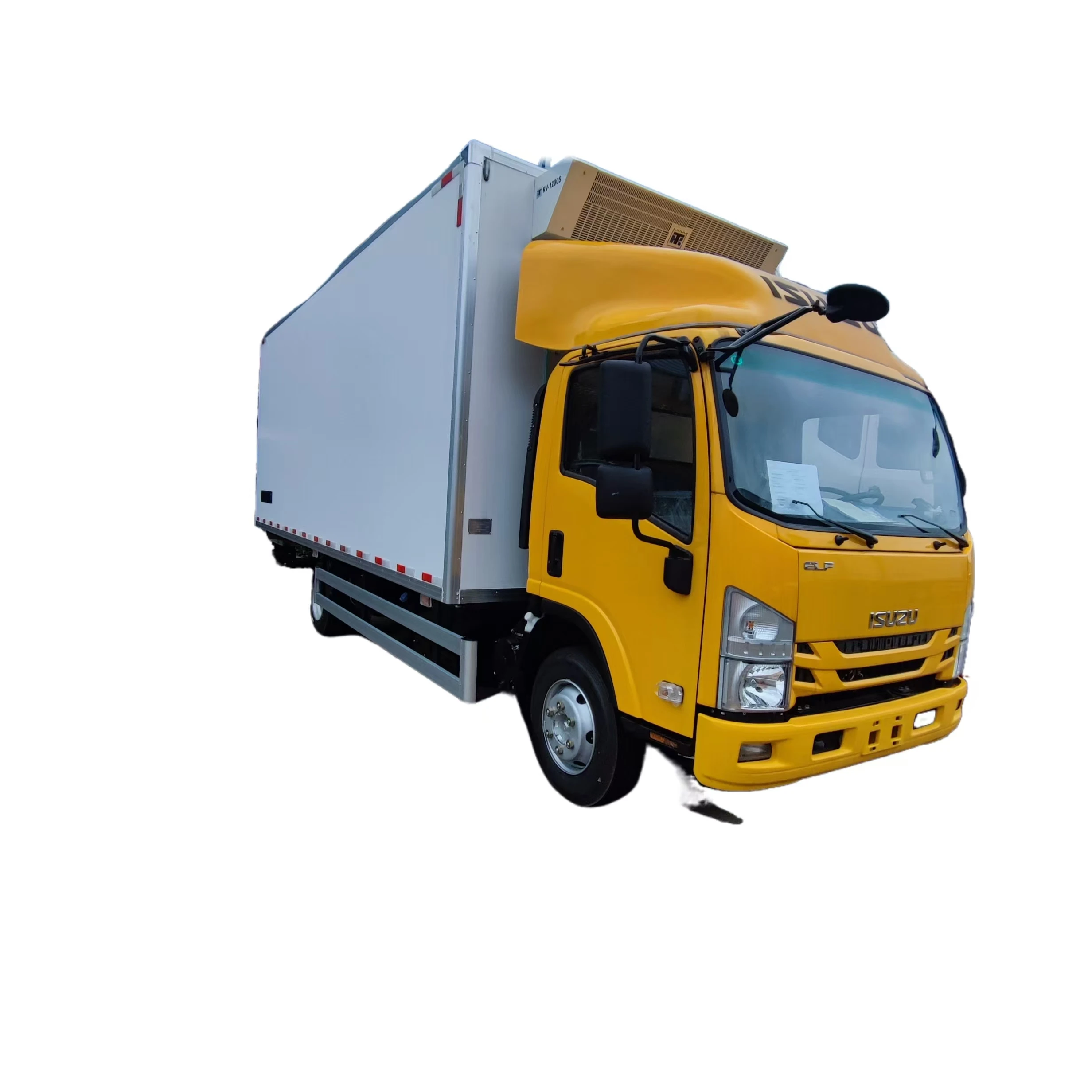 Brand New Refrigerated Truck 4*2 Automatic Transmission Freezer Truck 5 Tons Cold Room Van Truck
