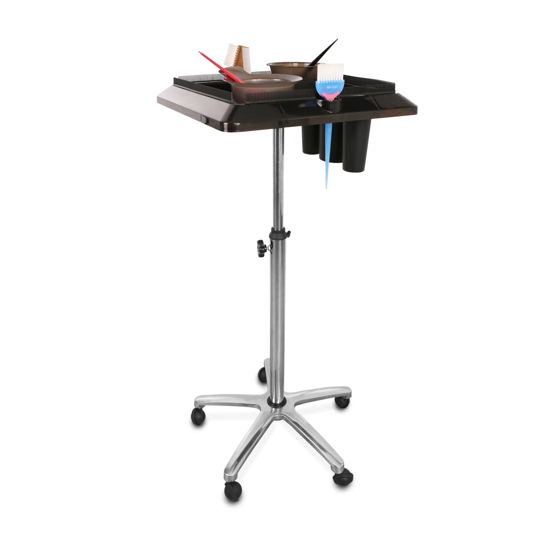 Barber Beauty Salon Trolley Professional Hair Dyeing Beauty Hairdressing Lockable Salon Trolley